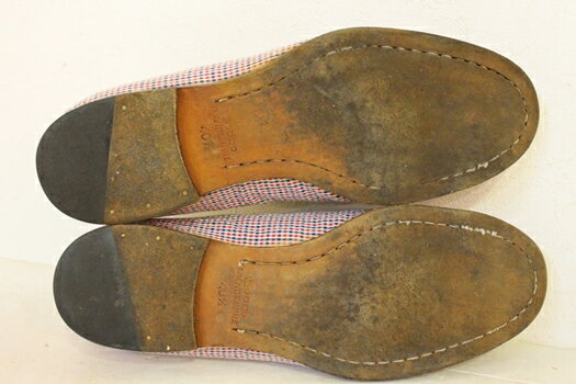 【中古】 POLPETTNA メンズ シューズ 40.5 チェック