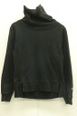 【中古】CHAMPION レディーススウェット L REVERSE WEAVE OFF TURTLE SWEATSHIRT CHAMPION L 黒 ブラック ロゴ