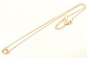 【中古】GIVENCHY メンズネックレス -- スワロフスキー クリスタル ネックレス GIVENCHY -- 金色 ロゴ