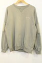 【中古】 X-LARGE メンズスウェット M XLARGE/MILITARY CREW NECK SWEAT/M/緑 グリーン