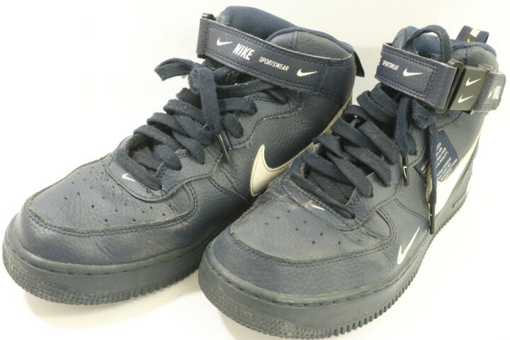 yÁz NIKE YXj[J[ 27cm Air Force 1 Mid Utility Obsidian NIKE 27cm  lCr[ S