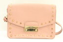 【中古】 FURLA レディースショルダーバッグ -- メトロポリス 2wayショルダーバッグ FURLA -- ピンク 桃 スタッズ