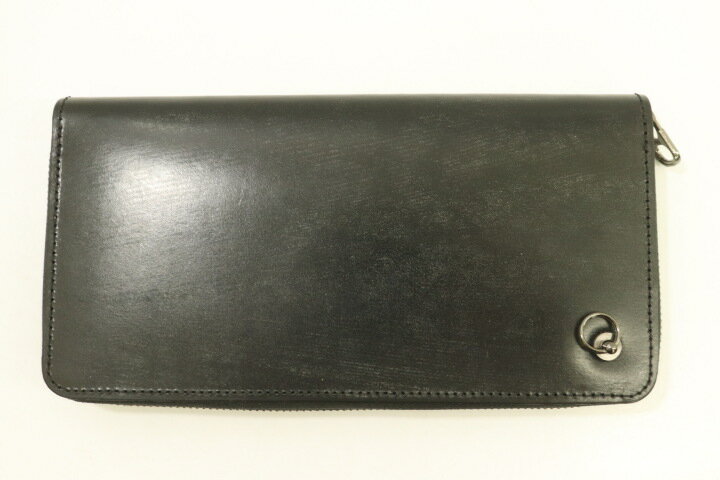 【中古】 JAM HOME MADE メンズ長財布 -- 長財布 JAM HOME MADE -- 黒 ブラック レザー