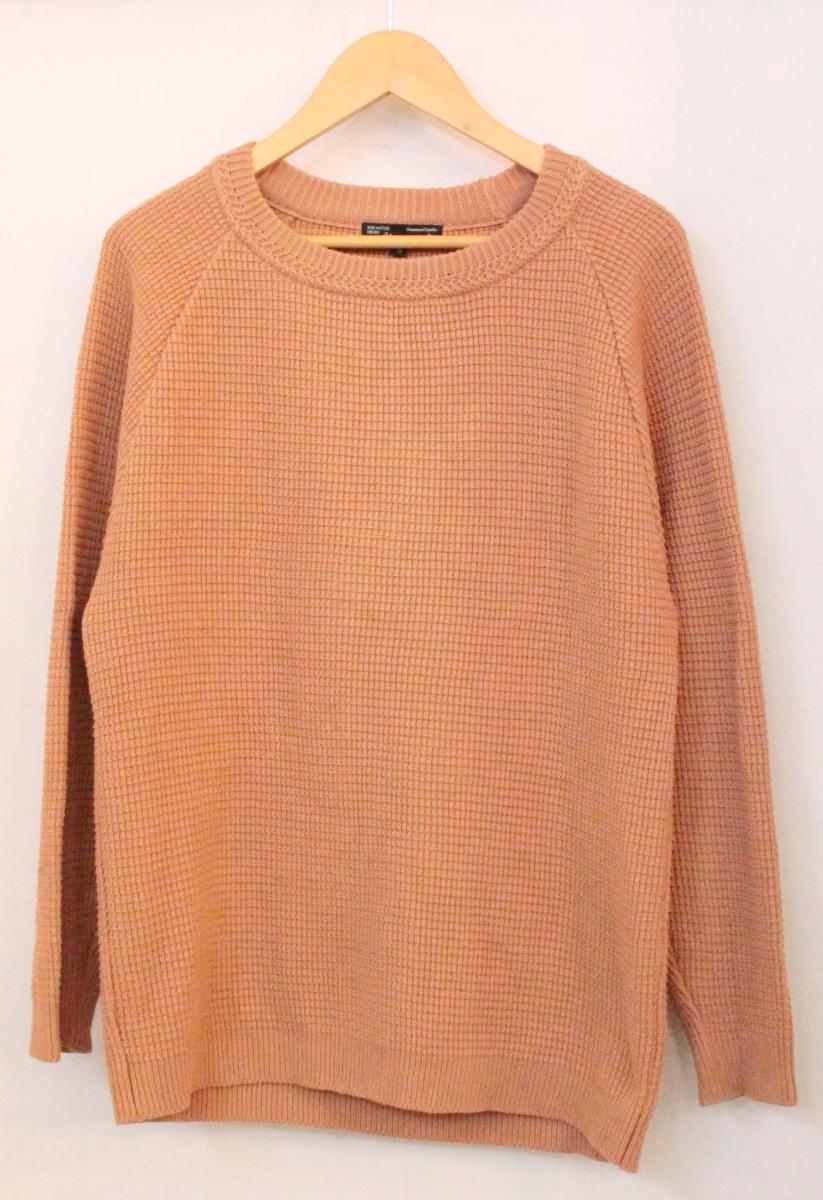 Rakuten - 【中古】 Nasngwam メンズロンT S Nasngwam/ワッフルカットソー/S/オレンジ 橙