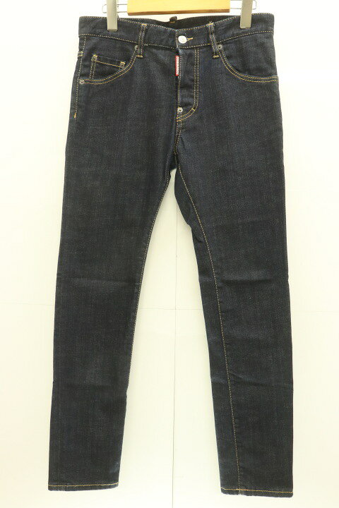 Rakuten - 【中古】 DSQUARED2 メンズデニムパンツ 42 22SS Skater Jeans DSQUARED2 42 インディゴブルー 藍 無地