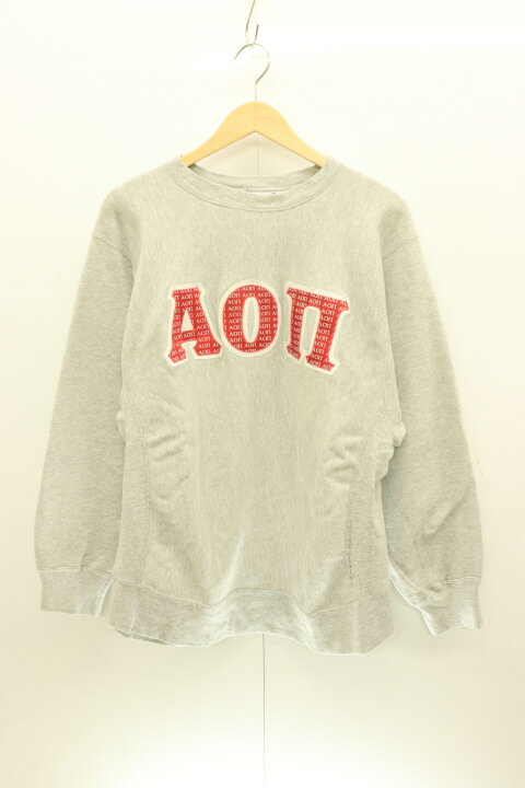 Rakuten - 【中古】 SOFFE HEAVY SWEATS メンズスウェット L 裏起毛 スウェット SOFFE HEAVY SWEATS L グレー 灰 ワッペン