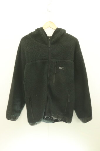 【中古】 FAT メンズフリースジャケット L COLDSHELLフリースジャケット FAT L 黒 ブラック 【中古】 FAT メンズフリースジャケット L COLDSHELLフリースジャケット FAT L 黒 ブラック