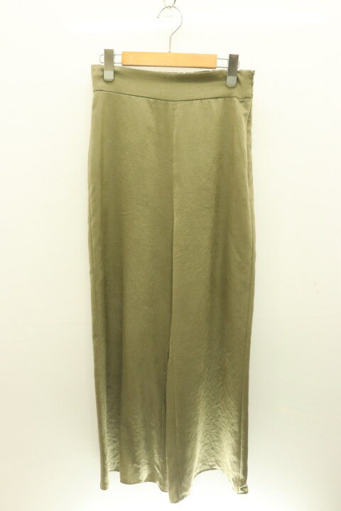 【中古】 CITYSHOP メンズワイドパンツ -- スリットジョガーパンツ CITYSHOP -- カーキ 無地