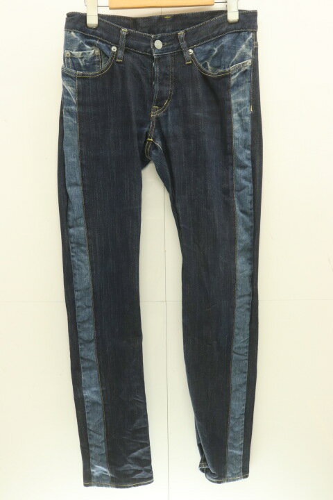 Rakuten - 【中古】 HYSTERIC GLAMOUR メンズデニムパンツ 29 ボタンフライ デニムパンツ HYSTERIC GLAMOUR 29 インディゴブルー 藍 無地