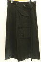 【中古】 -- メンズワイドパンツ 48 Kimono Breasted Field Cargo Trousers SOSHIOTSUK 48 黒 ブラック 無...