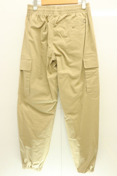 【中古】 NEW BALANCE メンズカーゴパンツ S Icon Twill カーゴジョガー NEW BALANCE S ベージュ 肌色 無地