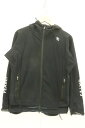 【中古】 PEARLY GATES メンズジャケット 4 TEXBRID フルジップフーディジャケット PEARLY GATES 4 黒 ブラック ロゴ