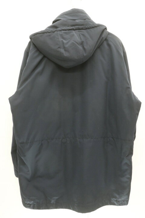 【中古】 McGREGOR メンズ中綿ジャケット XL ライナー付き 中綿ジャケット McGREGOR XL 紺 ネイビー ロゴ