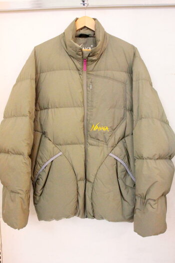 【中古】 NANGA メンズダウンジャケット XL NANGA/MAZENO RIDGE JACKET/XL/カーキ/...