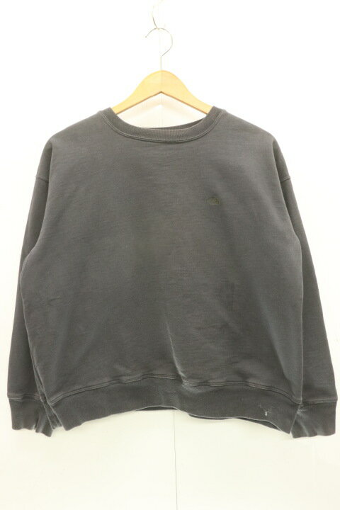【中古】 THE NORTH FACE PURPLE LABEL レディーススウェット S 10oz Mountain Crew Neck Sweat THE NORTH FACE PURPLE LABEL S グレー 灰 ロゴ