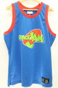 【中古】 Mitchell&Ness メンズタンクトップ XL タンクトップ Mitchell&Ness XL 青 ブルー 赤 レッド