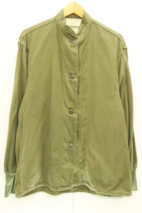 【中古】 US ARMY メンズミリタリージャケット M ミリタリージャケット US ARMY M カーキ 無地