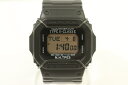 【中古】 CASIO メンズ腕時計 -- G-SHOCK N.HOOLYWOOD CASIO -- 黒 ブラック ロゴ DW-D5600NH