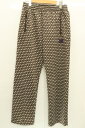 【中古】 Needles メンズイージーパンツ S 23SS Track Pants Polka Dot Needles S 茶 ブラウン ドット