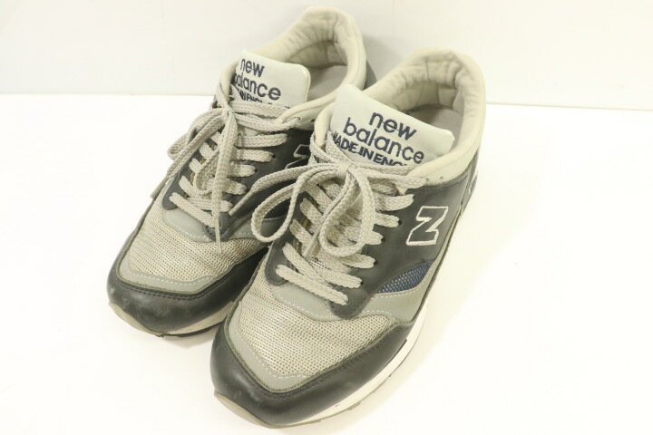 NEW BALANCE メンズスニーカー UK6.5 M1500UC NEW BALANCE UK6.5 グレー 灰 紺 ネイビー ロゴ