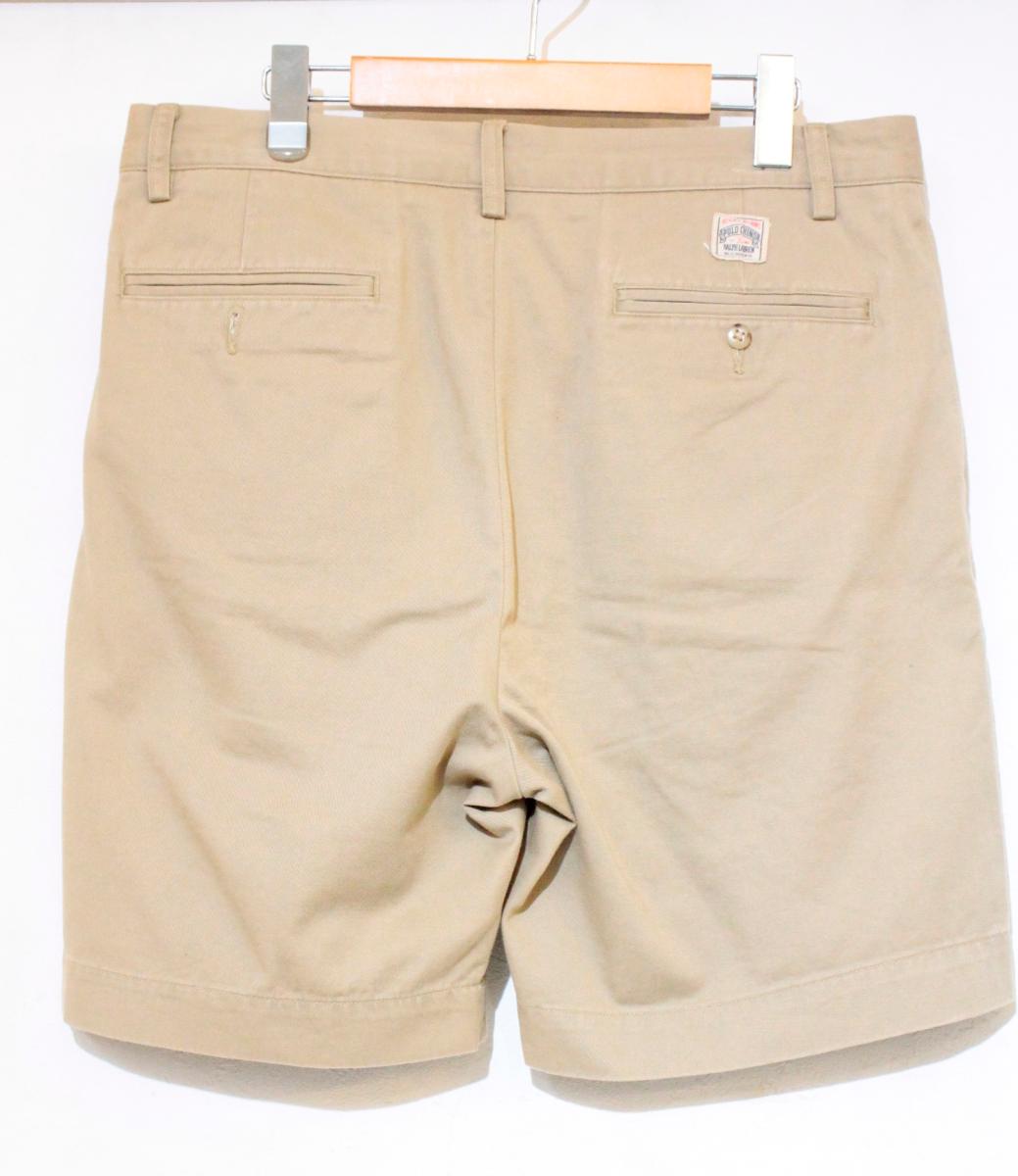 【中古】 Polo by Ralph Lauren メンズショートパンツ W32 Polo by Ralph Lauren × BEAMS/22SS/THE BIG CHINO Basic Short