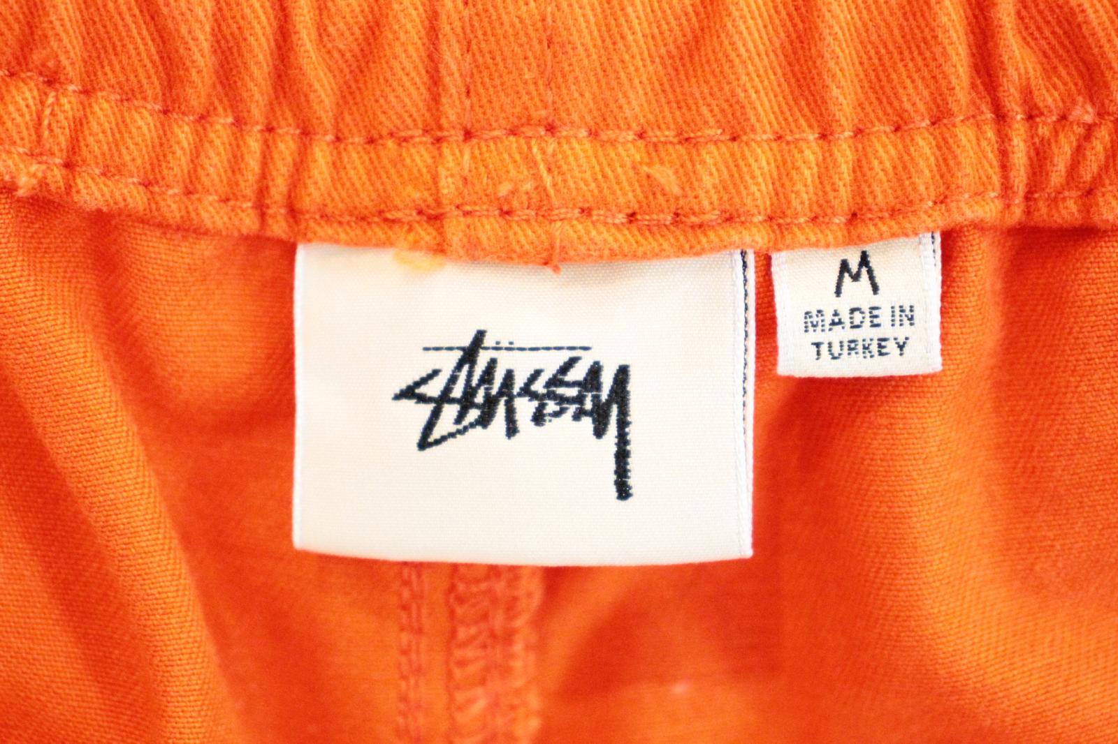 【中古】 STUSSY メンズイージーパンツ M STUSSY/Brushed Beach/M/オレンジ 橙/イージーパンツ/