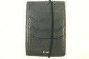 【中古】 DIGAWEL メンズ財布 -- カーフレザーパスポートケース DIGAWEL -- 紺 ネイビー ロゴ(4)