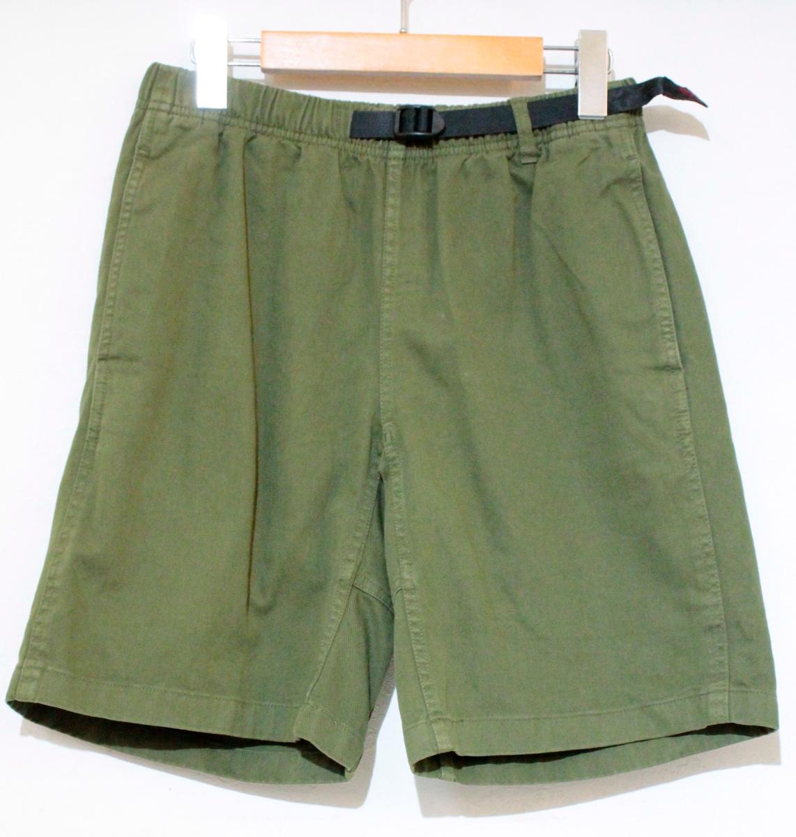 Rakuten - 【中古】 GRAMICCI メンズハーフパンツ S GRAMICCI/G-SHORT/S/カーキ