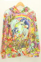 【中古】 Desigual レディースパーカー M オーバーサイズ スウェット Desigual x Maria Escote M ピンク 桃 マルチカラー 総...