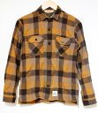 【中古】 -- メンズネルシャツ 14 Trophy Clothing/ウールガーゼシャツ/14/茶 ブラウン(4)