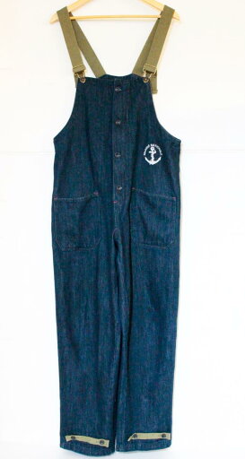 【中古】 -- メンズつなぎ オールインワン M Marine Nationale/オーバーオール/M/インディゴブルー 藍 【中古】 -- メンズつなぎ オールインワン M Marine Nationale/オーバーオール/M/インディゴブルー 藍