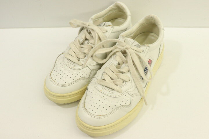 【中古】 autry レディーススニーカー 37 スニーカー autry 37 白 ホワイト