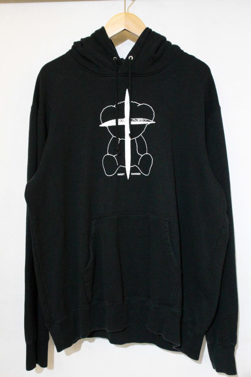 【中古】 UNDER COVER メンズパーカー 4 UNDER COVER/SWEET DANGER/プルオーバーパーカー/4/黒 ブラック/UC2A4894-2