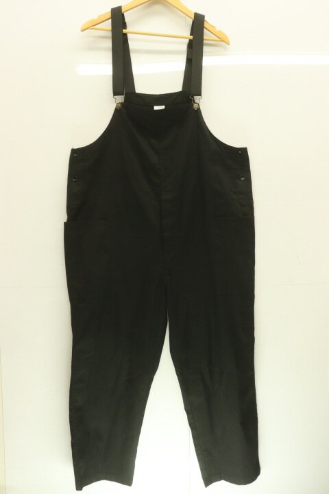 【中古】 COOKMAN メンズオーバーオール L Fisherman's Bib Overall COOKMAN L 黒 ブラック