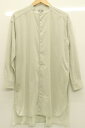 【中古】 THE NORTH FACE レディースシャツワンピース M SOM BANDCOLLAR Shirt THE NORTH FACE M ライトグレー 無地(4)