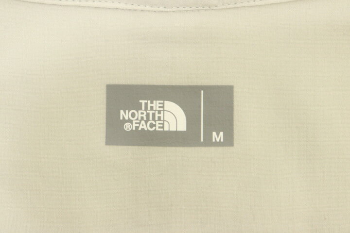 【中古】 THE NORTH FACE レディースシャツワンピース M SOM BANDCOLLAR Shirt THE NORTH FACE M ライトグレー 無地