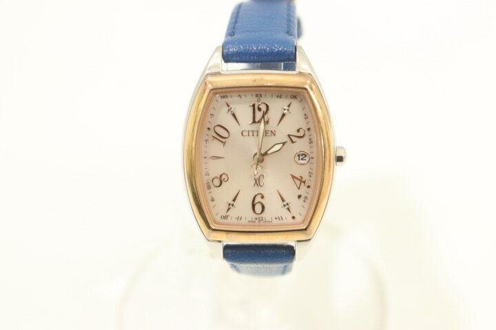 Other - 【中古】 CITIZEN レディース腕時計 -- XC ソーラー電波時計 CITIZEN -- 銀 シルバー 無地 9390-57W