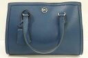 【中古】 Michael Kors レディースショルダーバッグ -- CHANTAL 2WAYショルダーバッグ Michael Kors -- 青 ブルー