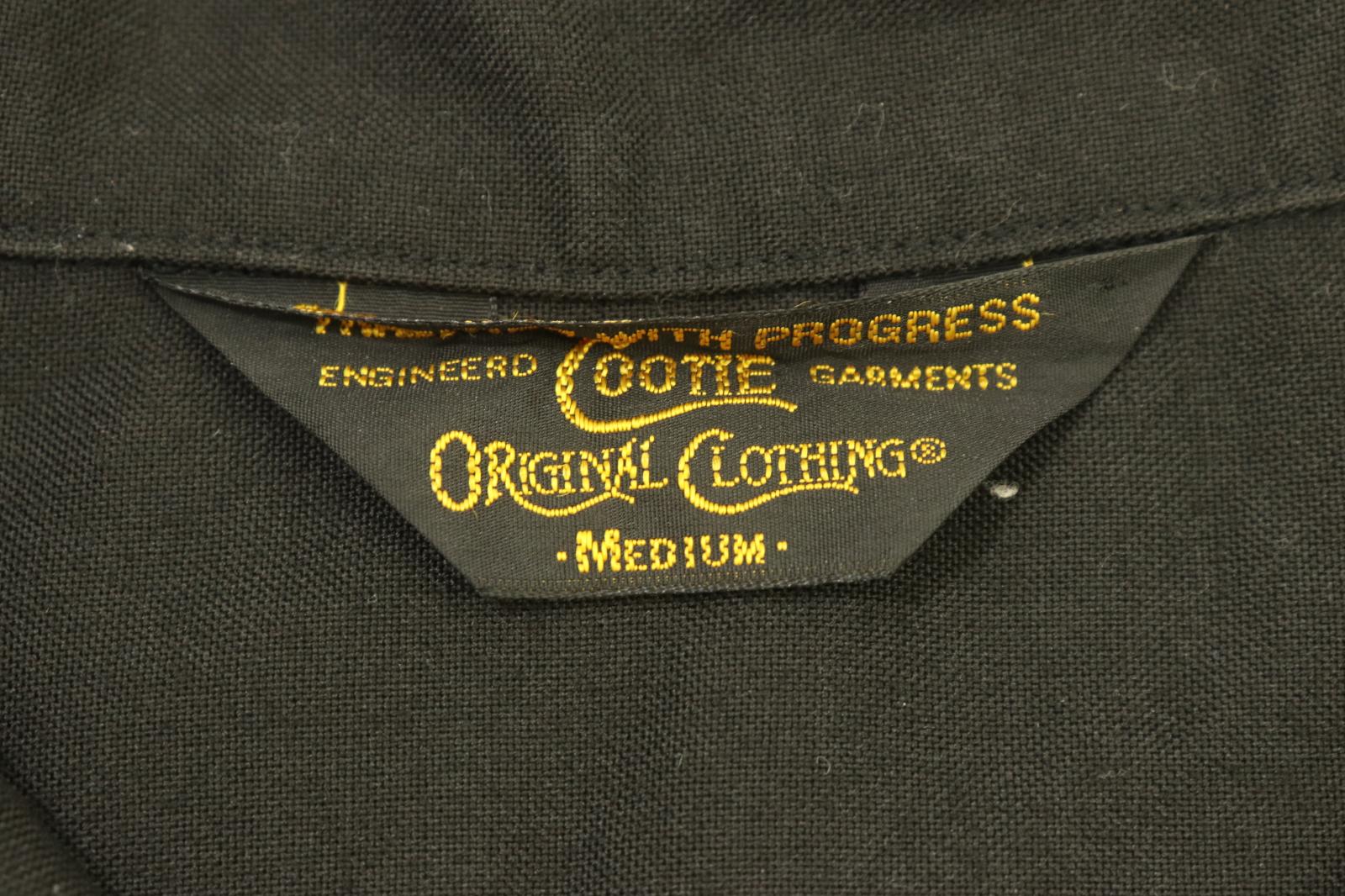 【中古】 COOTIE メンズボーリングシャツ M ボーリングシャツ COOTIE M 黒 ブラック