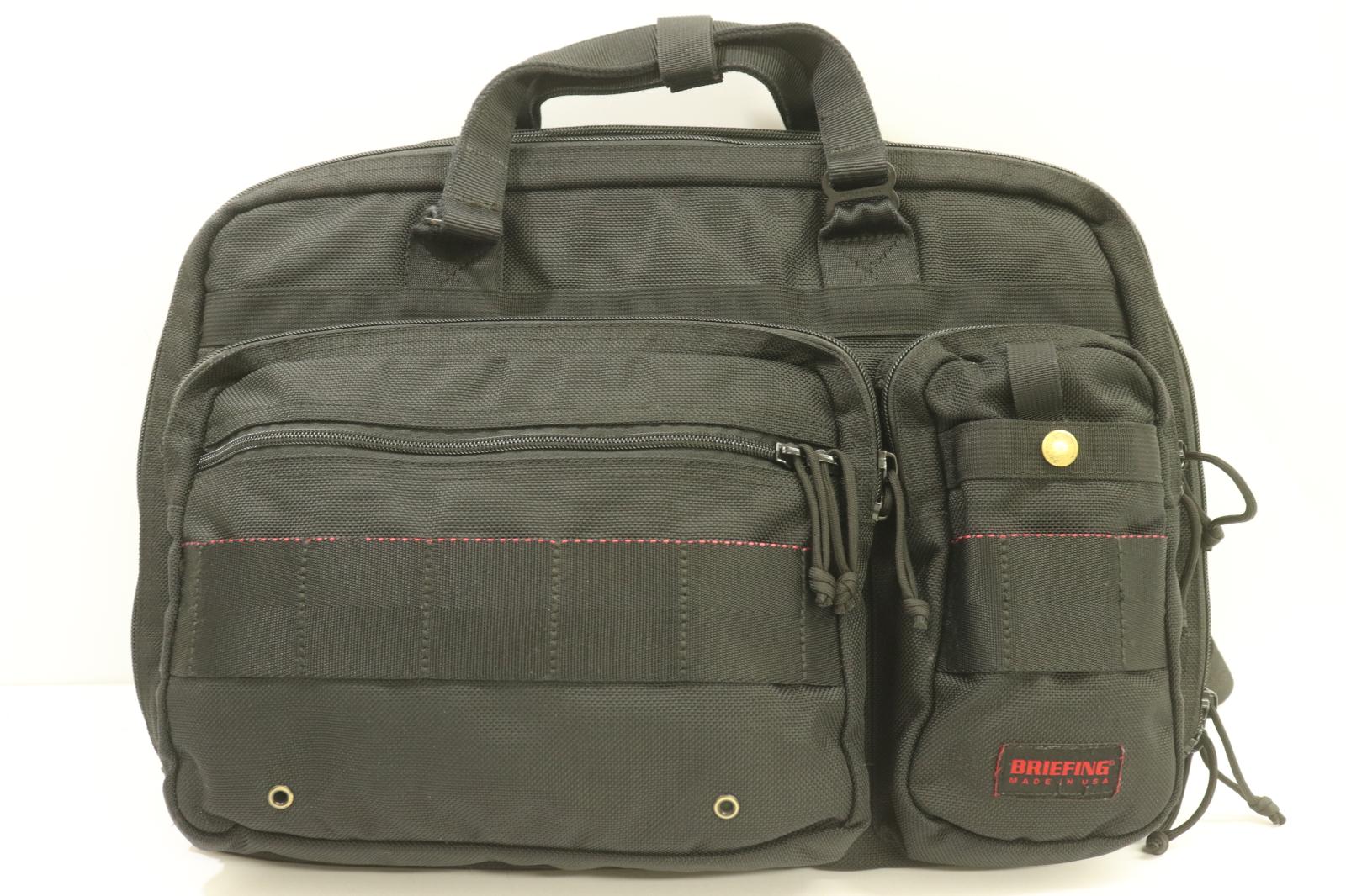 【中古】 BRIEFING メンズビジネスバッグ -- MOBILE LINER 13 BRIEFING -- 黒 ブラック ロゴ