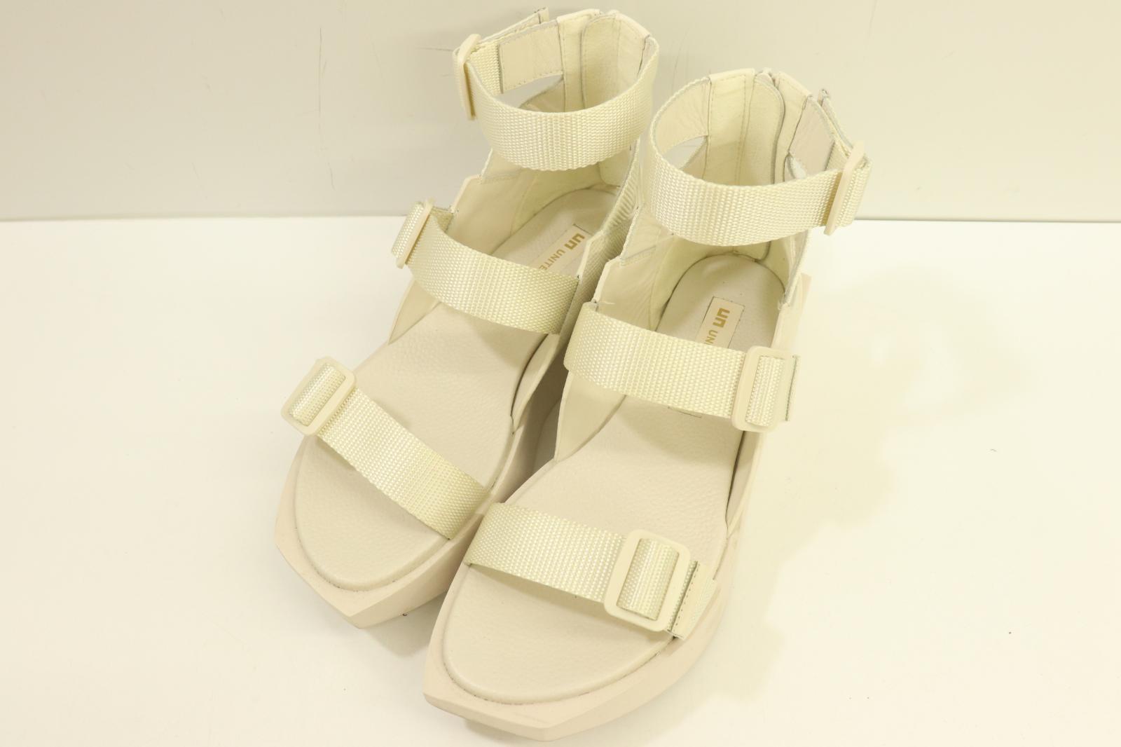 Rakuten - 【中古】 UNITED NUDE レディースサンダル Delta Run サンダル UNITED NUDE 白 ホワイト 無地