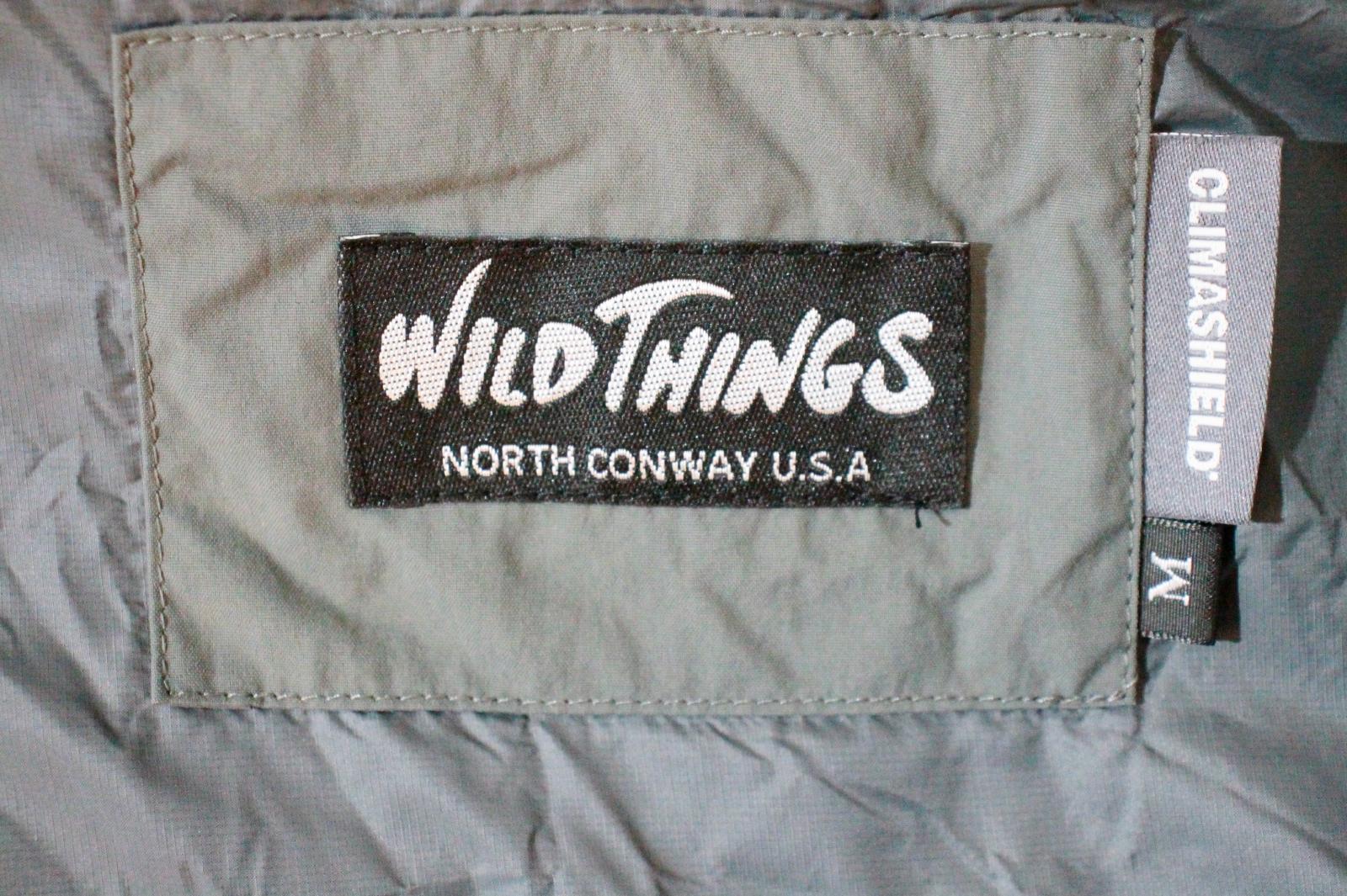 【中古】 WILD THINGS メンズダウンジャケット M WILD THINGS/MONSTER PARKA/ダウンジャケット/M/モスグリーン/wt22422sn-ef