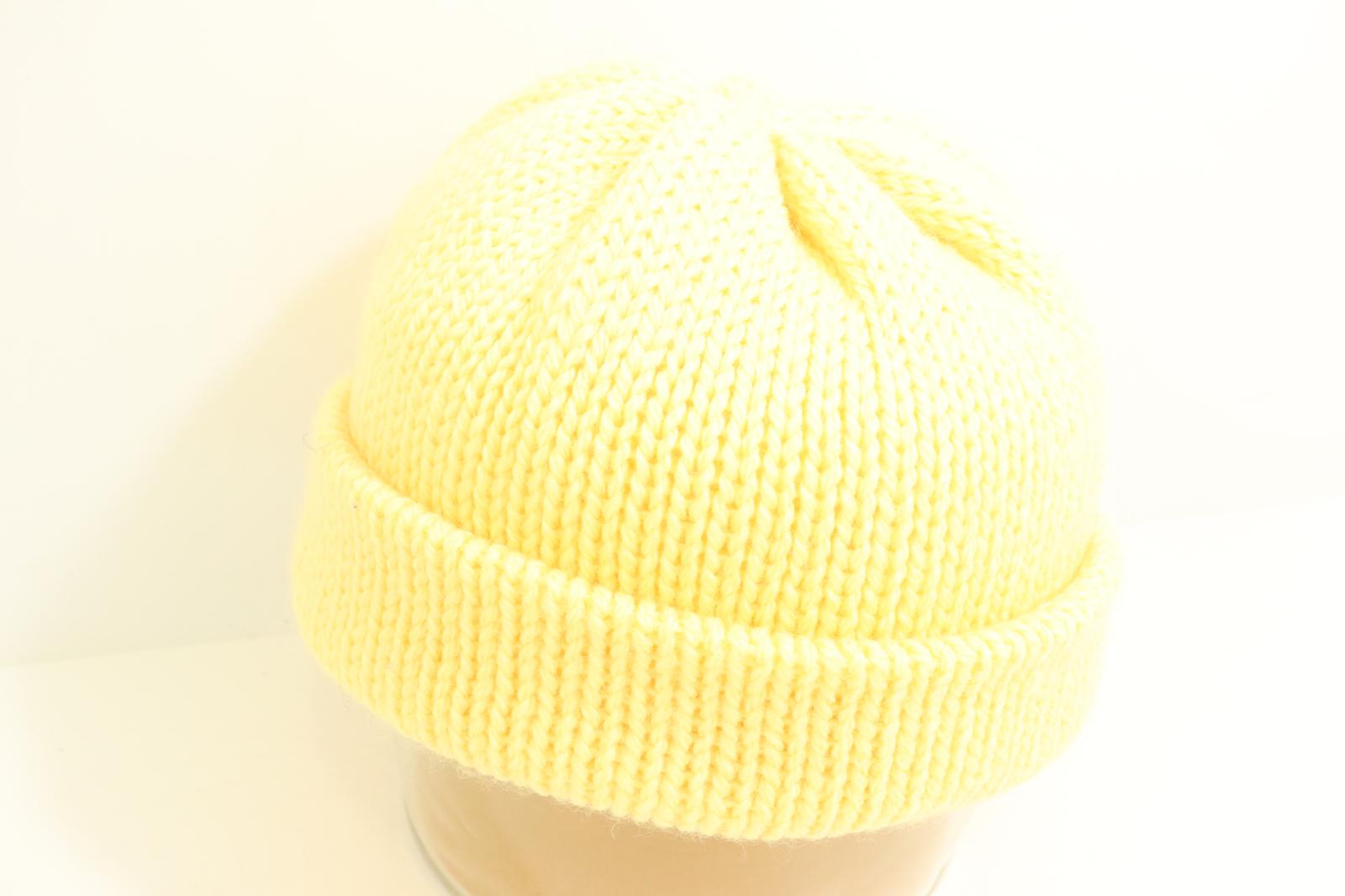 Rakuten - 【中古】 HIGHLAND レディースニットキャップ -- ニットキャップ HIGHLAND -- 黄 イエロー 無地
