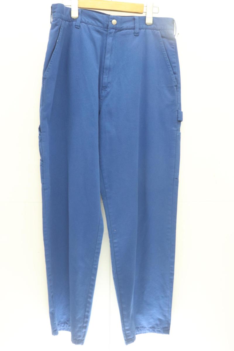 Rakuten - 【中古】 SMITHS AMERICAN メンズペインターパンツ L LES HALLES painter SMITHS AMERICAN L 青 ブルー 無地