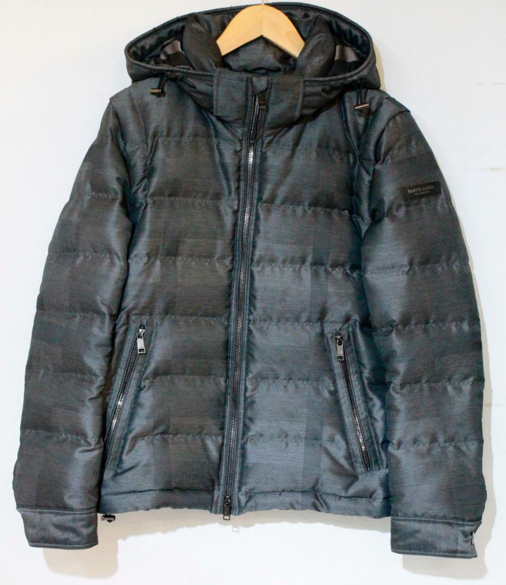 【中古】 BLACK LABEL CRESTBRIDGE メンズダウンジャケット M BLACK LABEL CRESTBR...