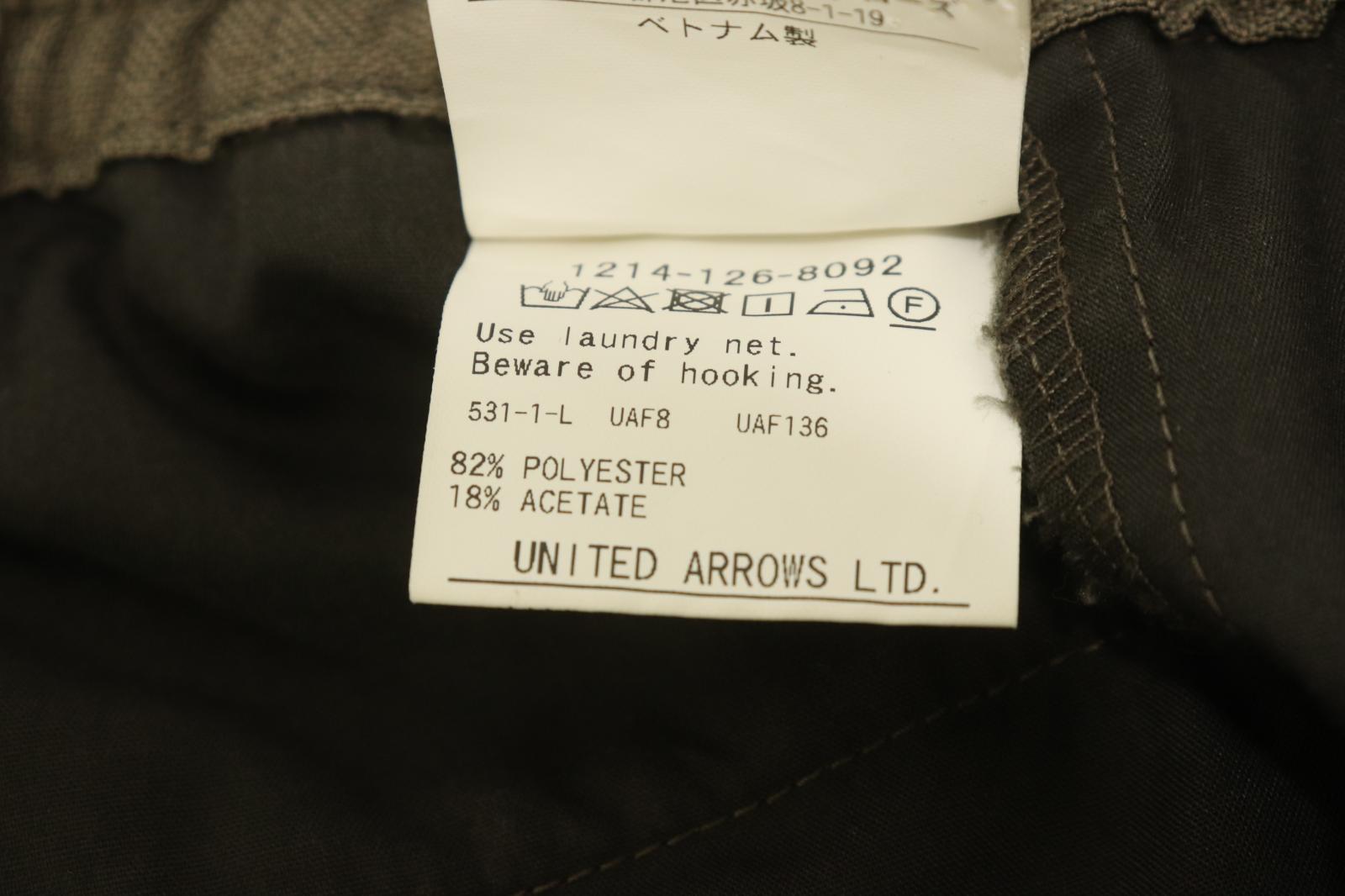 【中古】 BEAUTY & YOUTH UNITED ARROWS メンズイージーパンツ M ドライ スラブ 1P イージー オッドパンツ BEAUTY & YOUTH UNITED ARROWS M カーキ 無地