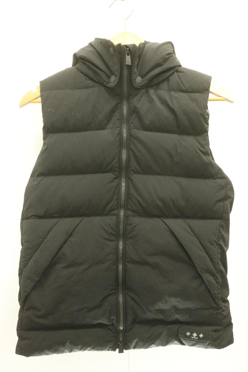 未使用級 タトラス ダウン ベスト リバーシブル バンダナ柄 大きいサイズ 黒 TATRAS タトラス ダウンベスト/UZUGENN【大きいサイズあり】 メンズ