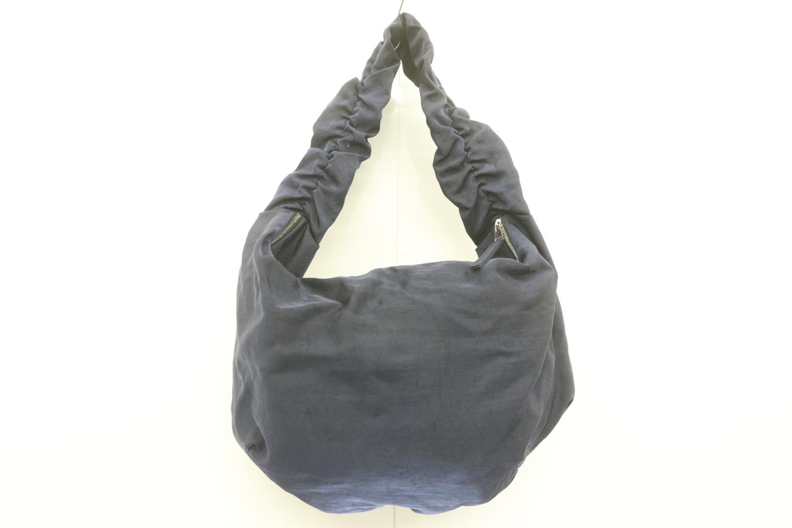 Rakuten - 【中古】 OUAT レディースショルダーバッグ -- Office Bag OUAT -- 紺 ネイビー 無地