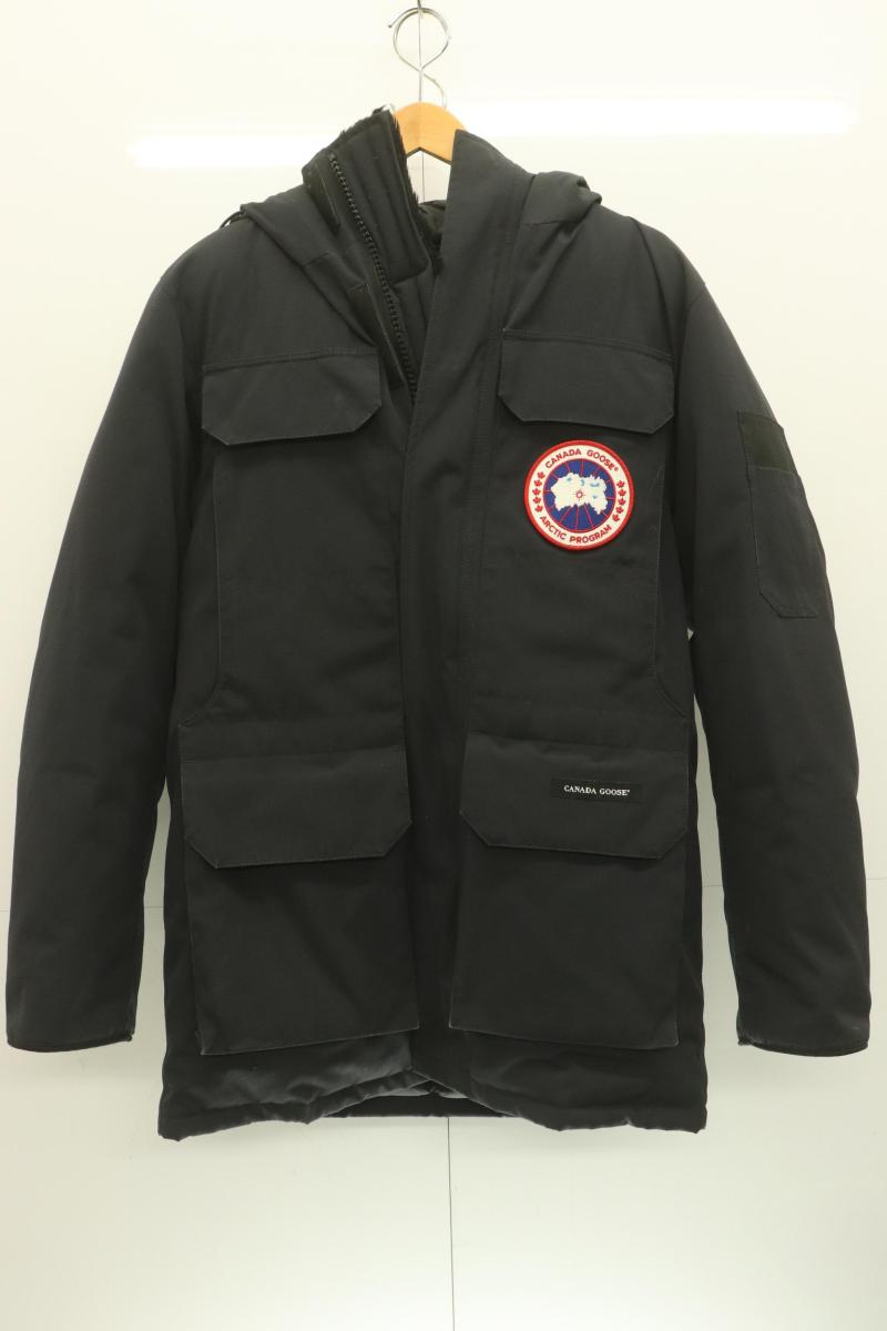 【中古】 CANADA GOOSE メンズダウンジャケット M JASPER PARKA CANADA GOOSE M 紺...