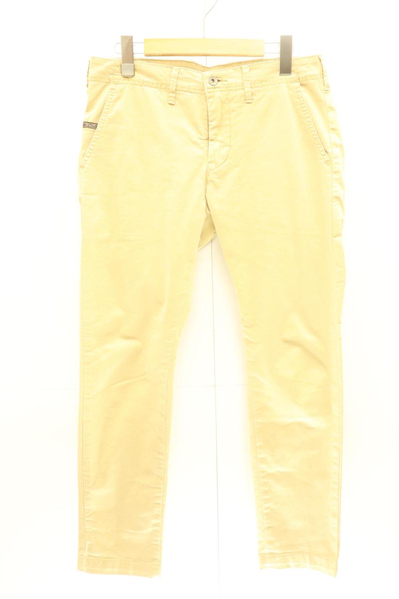Rakuten - 【中古】 YANUK メンズチノパン M Tapered Trouser YANUK M ベージュ 肌色
